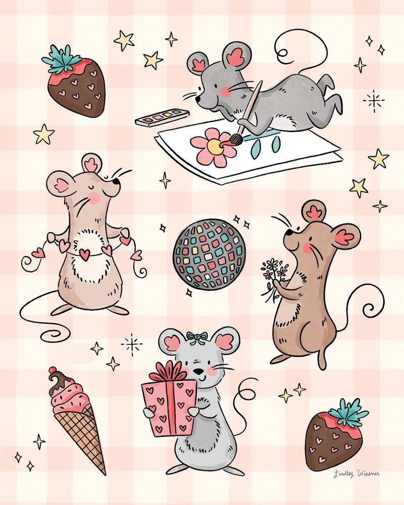 Girly Mice by Lindley Wiesner