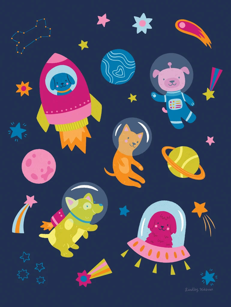 Space Tails I by Lindley Wiesner