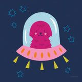 Space Tails III by Lindley Wiesner. SKU 98267a. Archival Giclee Fine art print for wall decor.