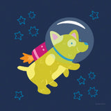 Space Tails V by Lindley Wiesner. SKU 98269a. Archival Giclee Fine art print for wall decor.