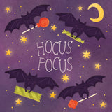 Spooky Pals V by Lindley Wiesner. SKU 99472a. Archival Giclee Fine art print for wall decor.