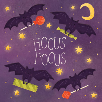 Spooky Pals V by Lindley Wiesner. SKU 99472a. Archival Giclee Fine art print for wall decor.