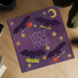 Spooky Pals V by Lindley Wiesner. Shown as a detailed flat fine art print, highlighting archival giclee quality. Available as an archival giclee rolled canvas, fine art paper, or poster print. SKU 99472a.