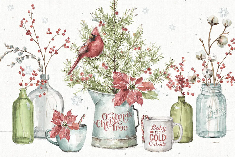 A Christmas Weekend I by Lisa Audit. SKU 37211i. Archival Giclee Fine art print for wall decor.