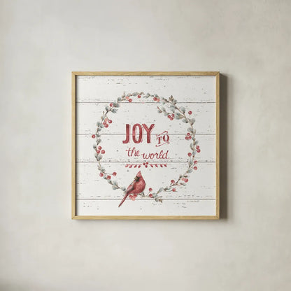 A Christmas Weekend IV Shiplap by Lisa Audit. Shown in a natural wood glass frame for a timeless modern aesthetic. Available as an archival giclee rolled canvas, fine art paper, or poster print. SKU 37963a.