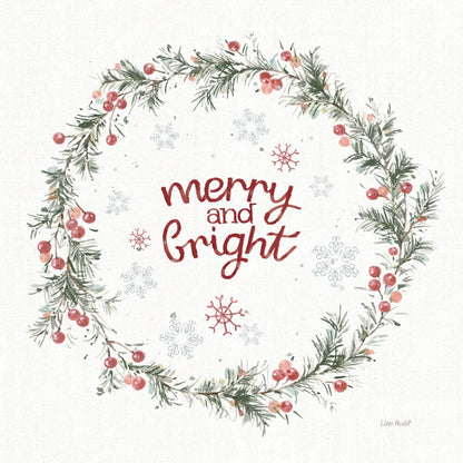 A Christmas Weekend Merry and Bright by Lisa Audit. SKU 59678a. Archival Giclee Fine art print for wall decor.