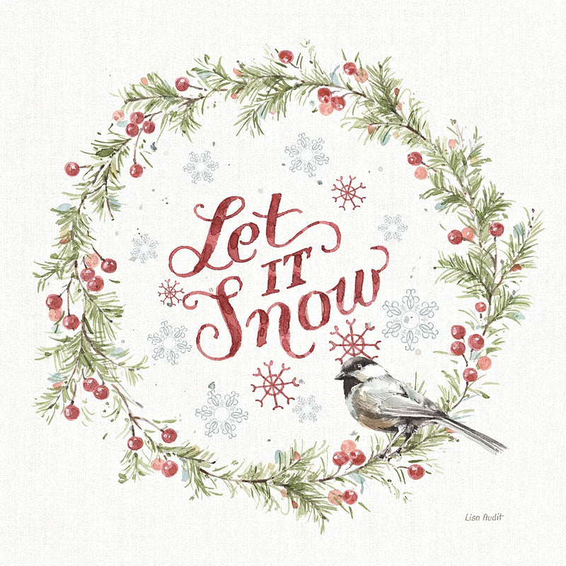 A Christmas Weekend VII by Lisa Audit. SKU 37217a. Archival Giclee Fine art print for wall decor.