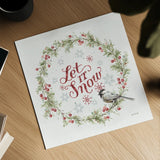 A Christmas Weekend VII by Lisa Audit. Shown as a detailed flat fine art print, highlighting archival giclee quality. Available as an archival giclee rolled canvas, fine art paper, or poster print. SKU 37217a.