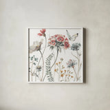 A Country Weekend III by Lisa Audit. Shown in a crisp white glass frame for a clean and minimalist style. Available as an archival giclee rolled canvas, fine art paper, or poster print. SKU 32680a.