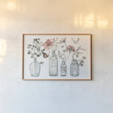 A Country Weekend VIII by Lisa Audit. shown as a paper print in a natural frame. Available as a archival giclee rolled canvas, fine art paper, or poster print. SKU 32685i.