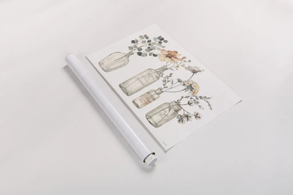 A Country Weekend VIII v2 Fall by Lisa Audit. shown as a rolled paper print. Available as archival giclee rolled canvas, fine art paper, or poster print. SKU 42437i.