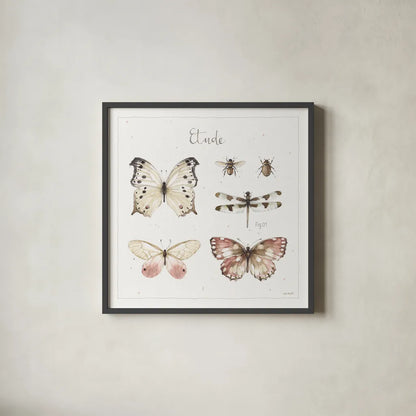 A Country Weekend XI by Lisa Audit. Shown in a sleek black glass frame for a contemporary gallery look. Available as an archival giclee rolled canvas, fine art paper, or poster print. SKU 32726a.