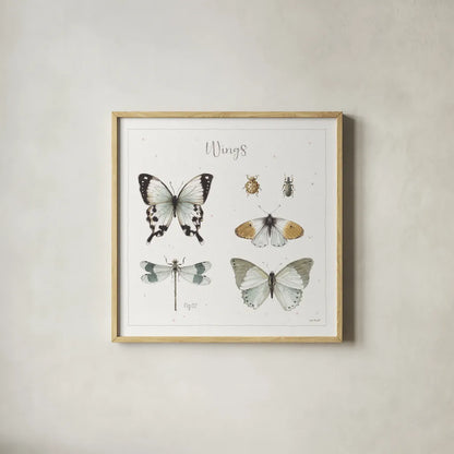 A Country Weekend XII by Lisa Audit. Shown in a natural wood glass frame for a timeless modern aesthetic. Available as an archival giclee rolled canvas, fine art paper, or poster print. SKU 32727a.