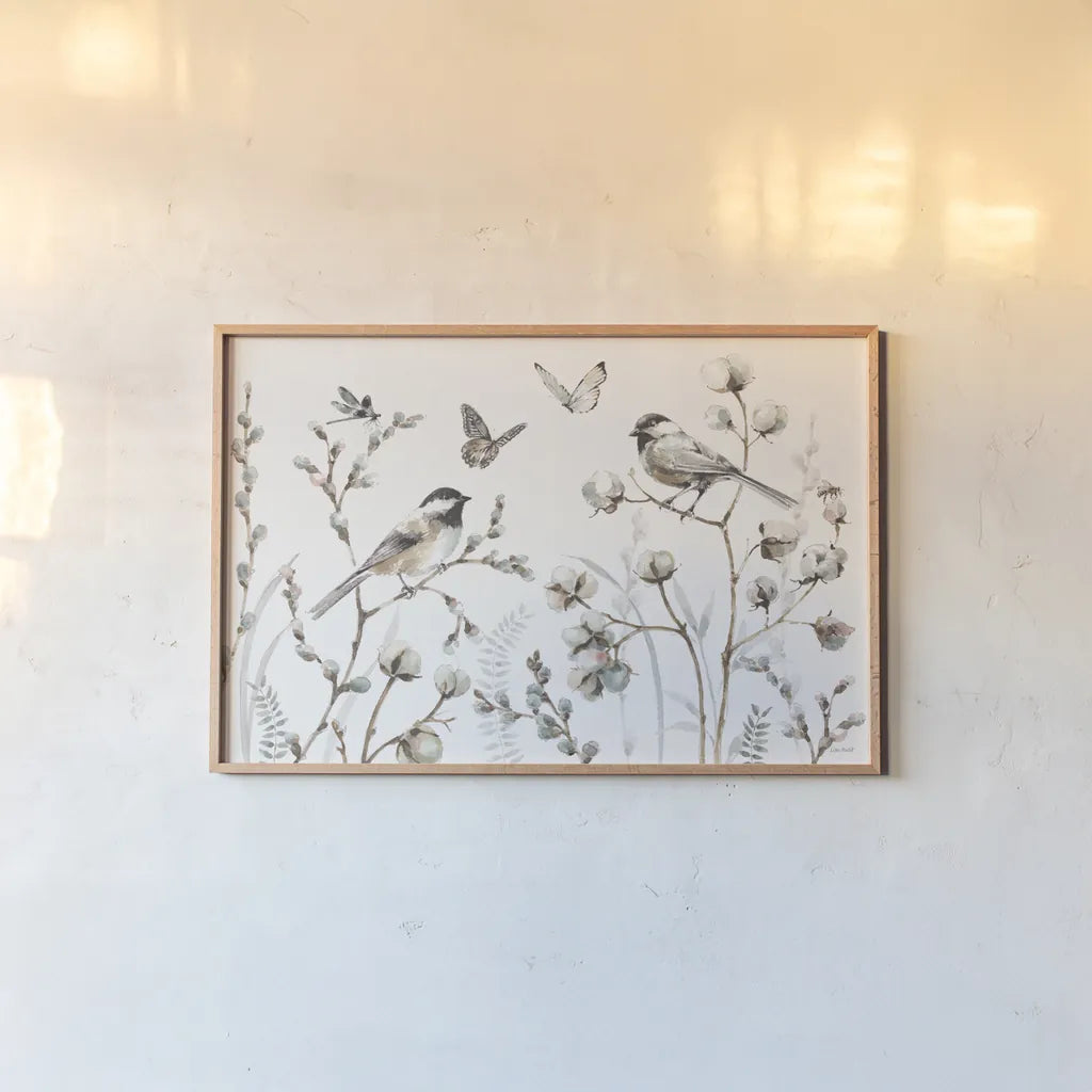 A Country Weekend XV by Lisa Audit. shown as a paper print in a natural frame. Available as a archival giclee rolled canvas, fine art paper, or poster print. SKU 32730i.