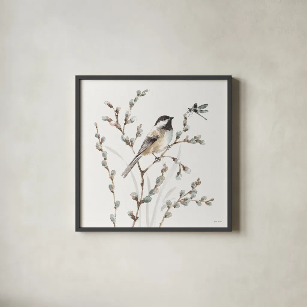 A Country Weekend XVI by Lisa Audit. Shown in a sleek black glass frame for a contemporary gallery look. Available as an archival giclee rolled canvas, fine art paper, or poster print. SKU 32731a.