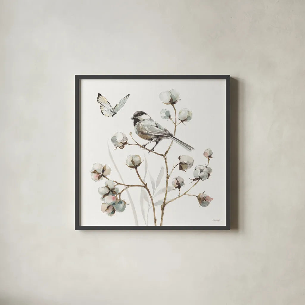 A Country Weekend XVII by Lisa Audit. Shown in a sleek black glass frame for a contemporary gallery look. Available as an archival giclee rolled canvas, fine art paper, or poster print. SKU 32732a.