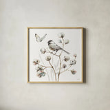 A Country Weekend XVII by Lisa Audit. Shown in a natural wood glass frame for a timeless modern aesthetic. Available as an archival giclee rolled canvas, fine art paper, or poster print. SKU 32732a.