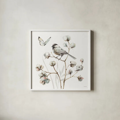 A Country Weekend XVII by Lisa Audit. Shown in a crisp white glass frame for a clean and minimalist style. Available as an archival giclee rolled canvas, fine art paper, or poster print. SKU 32732a.