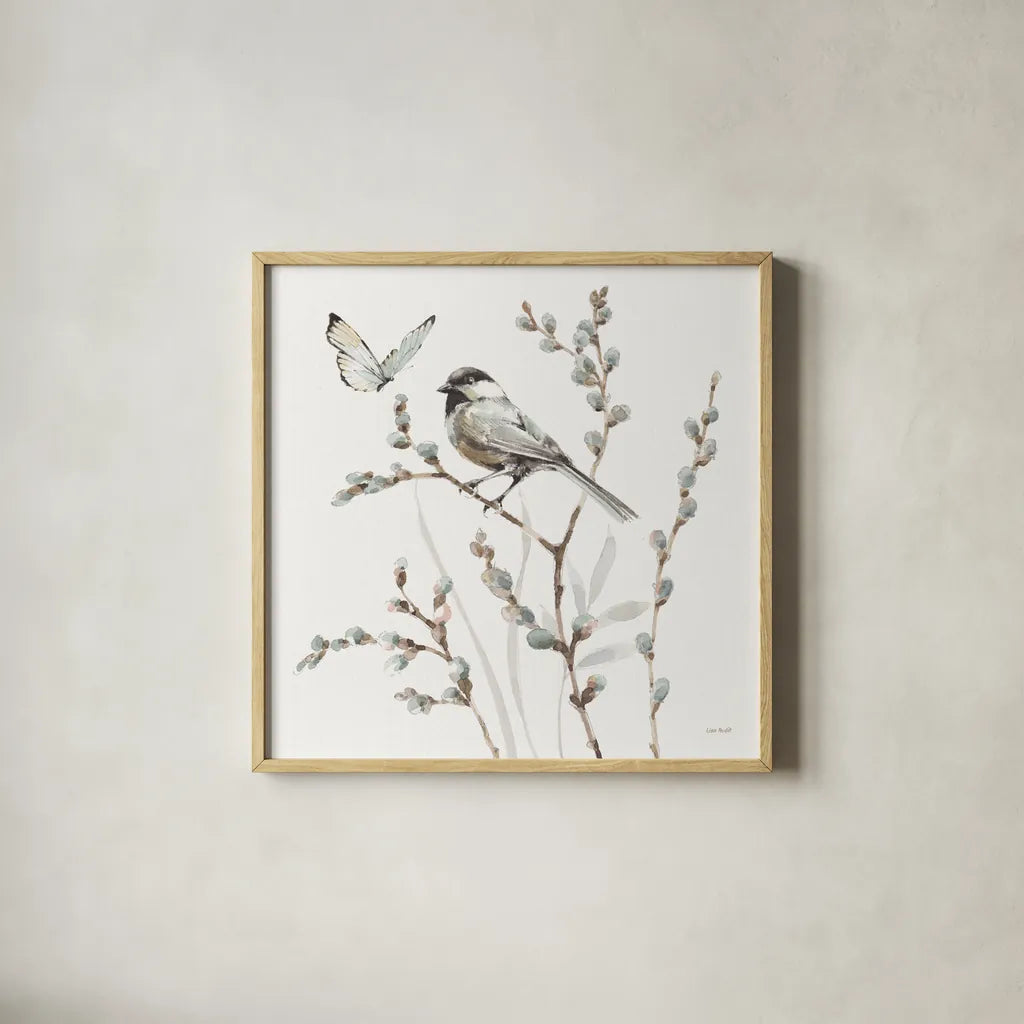 A Country Weekend XVII PW by Lisa Audit. Shown in a natural wood glass frame for a timeless modern aesthetic. Available as an archival giclee rolled canvas, fine art paper, or poster print. SKU 60669a.
