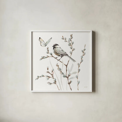 A Country Weekend XVII PW by Lisa Audit. Shown in a crisp white glass frame for a clean and minimalist style. Available as an archival giclee rolled canvas, fine art paper, or poster print. SKU 60669a.