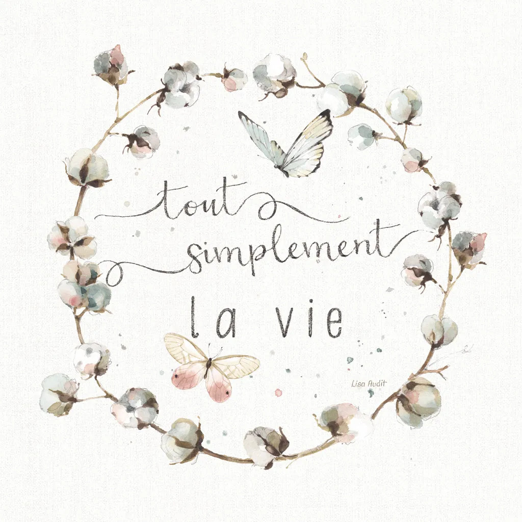 A Country Weekend XVIII French by Lisa Audit. SKU 49542a. Archival Giclee Fine art print for wall decor.