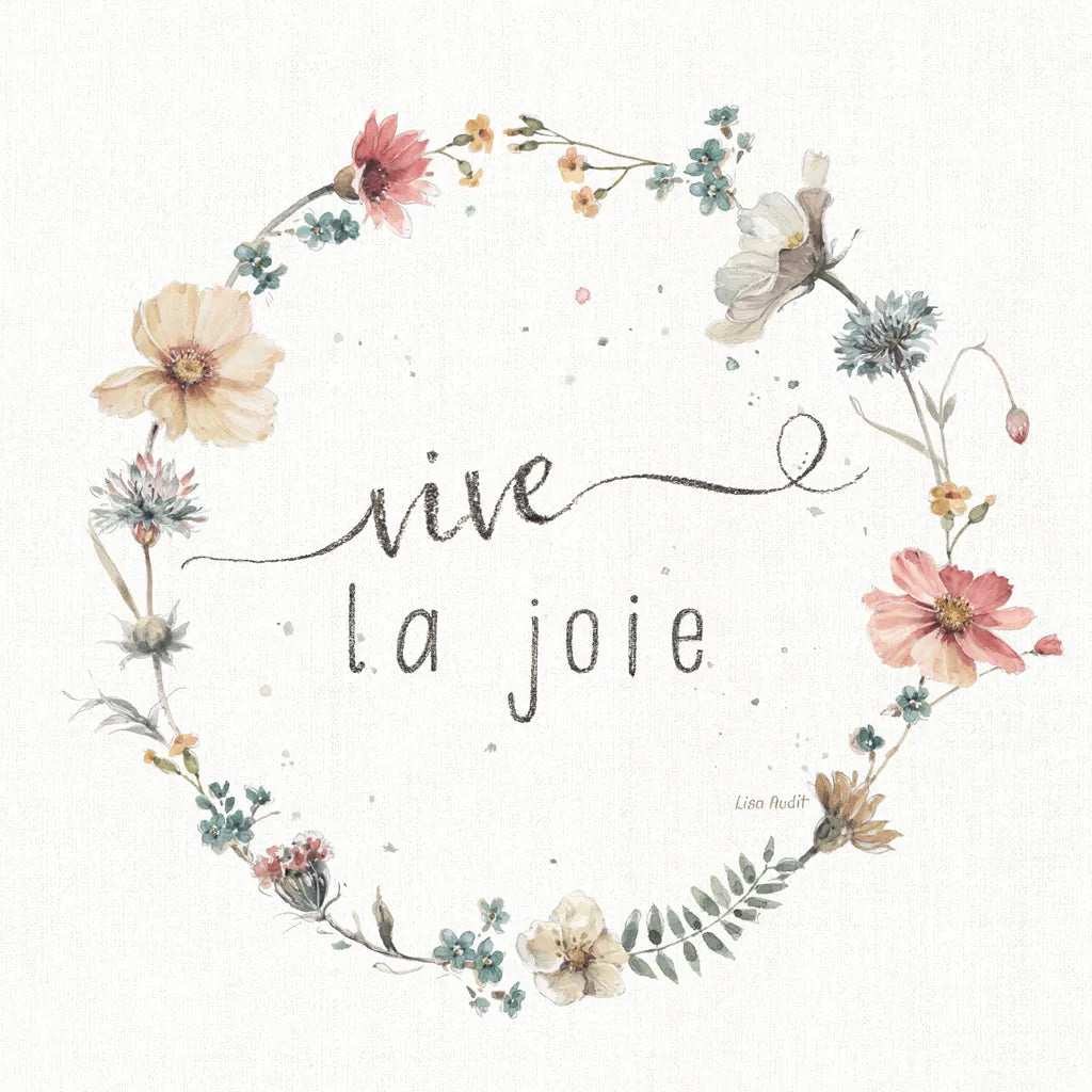 A Country Weekend XX French by Lisa Audit. SKU 49543a. Archival Giclee Fine art print for wall decor.