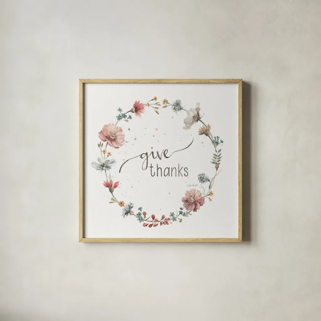 A Country Weekend XXI by Lisa Audit. Shown in a natural wood glass frame for a timeless modern aesthetic. Available as an archival giclee rolled canvas, fine art paper, or poster print. SKU 32736a.