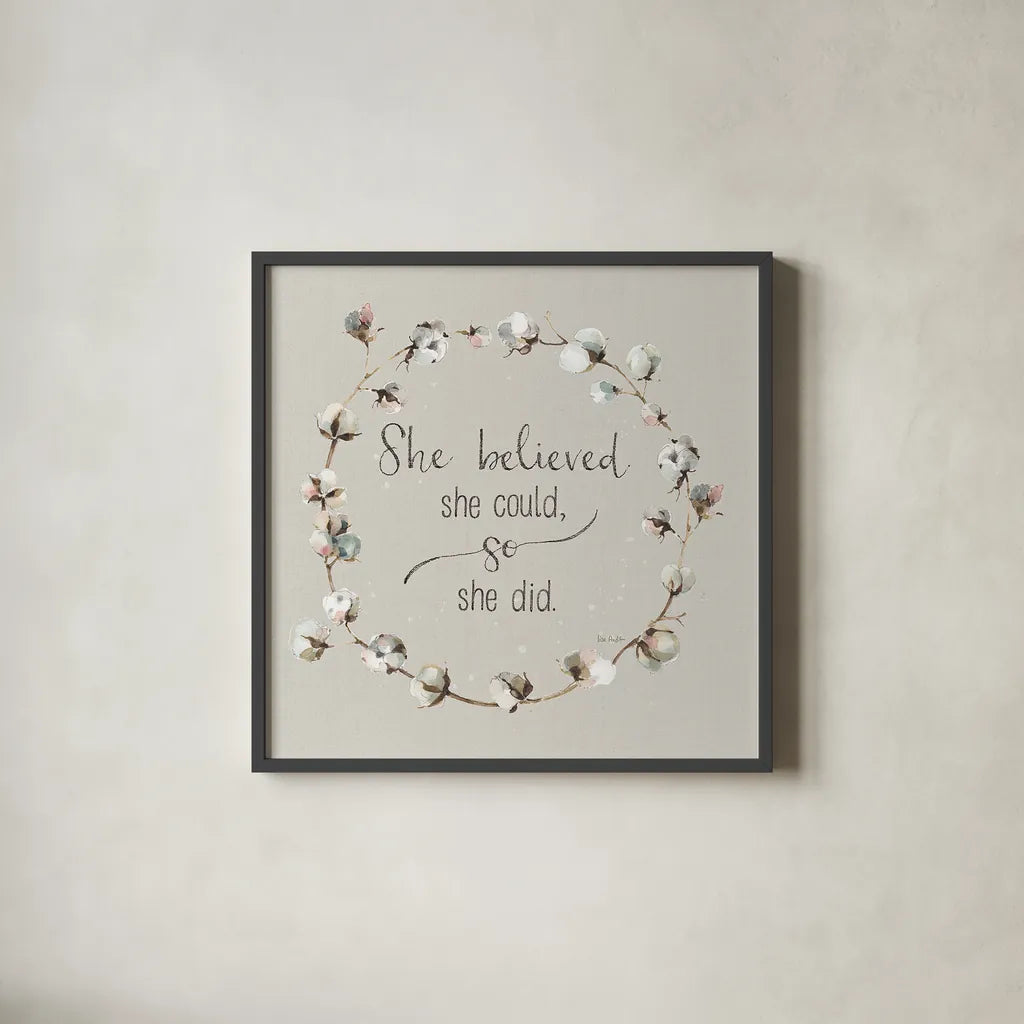 A Country Weekend XXVI Gray by Lisa Audit. Shown in a sleek black glass frame for a contemporary gallery look. Available as an archival giclee rolled canvas, fine art paper, or poster print. SKU 33614a.