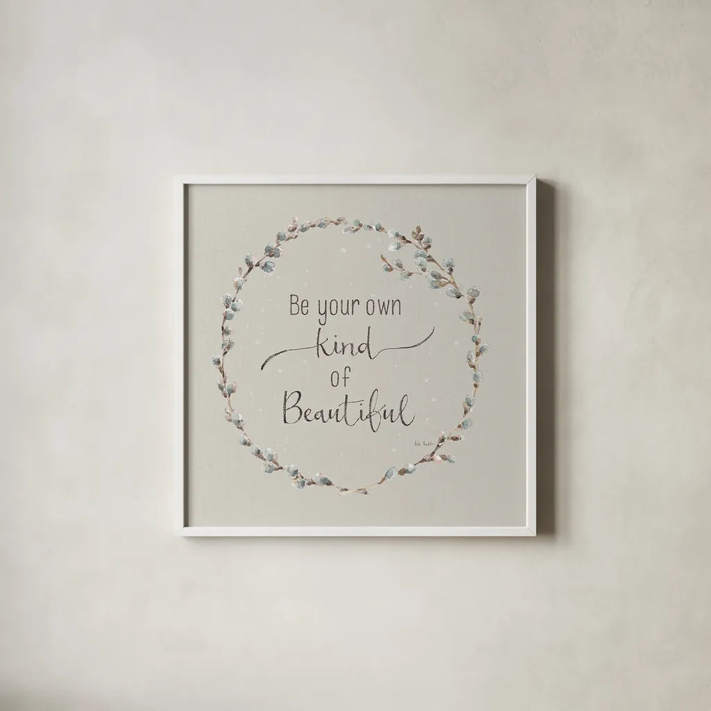 A Country Weekend XXVII Gray by Lisa Audit. Shown in a crisp white glass frame for a clean and minimalist style. Available as an archival giclee rolled canvas, fine art paper, or poster print. SKU 33615a.