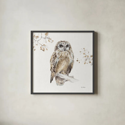 A Woodland Walk VIII by Lisa Audit. Shown in a sleek black glass frame for a contemporary gallery look. Available as an archival giclee rolled canvas, fine art paper, or poster print. SKU 32672a.