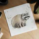 A Woodland Walk X by Lisa Audit. Shown as a detailed flat fine art print, highlighting archival giclee quality. Available as an archival giclee rolled canvas, fine art paper, or poster print. SKU 32674a.