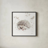 A Woodland Walk XII by Lisa Audit. Shown in a sleek black glass frame for a contemporary gallery look. Available as an archival giclee rolled canvas, fine art paper, or poster print. SKU 32676a.