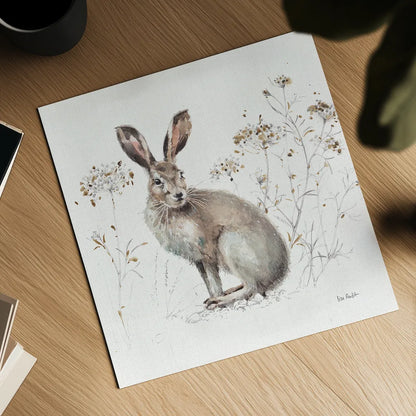 A Woodland Walk XIII by Lisa Audit. Shown as a detailed flat fine art print, highlighting archival giclee quality. Available as an archival giclee rolled canvas, fine art paper, or poster print. SKU 32677a.