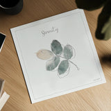 A Woodland Walk XVIII by Lisa Audit. Shown as a detailed flat fine art print, highlighting archival giclee quality. Available as an archival giclee rolled canvas, fine art paper, or poster print. SKU 33127a.