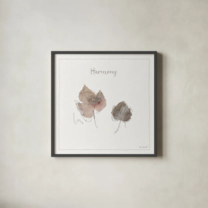 A Woodland Walk XX by Lisa Audit. Shown in a sleek black glass frame for a contemporary gallery look. Available as an archival giclee rolled canvas, fine art paper, or poster print. SKU 33129a.