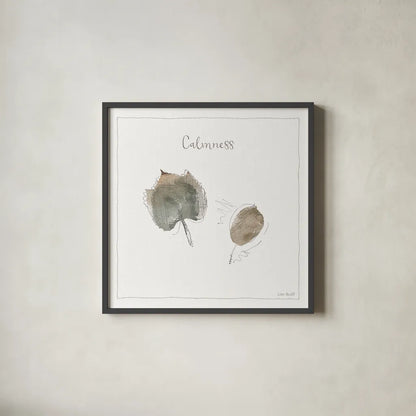 A Woodland Walk XXI by Lisa Audit. Shown in a sleek black glass frame for a contemporary gallery look. Available as an archival giclee rolled canvas, fine art paper, or poster print. SKU 33130a.