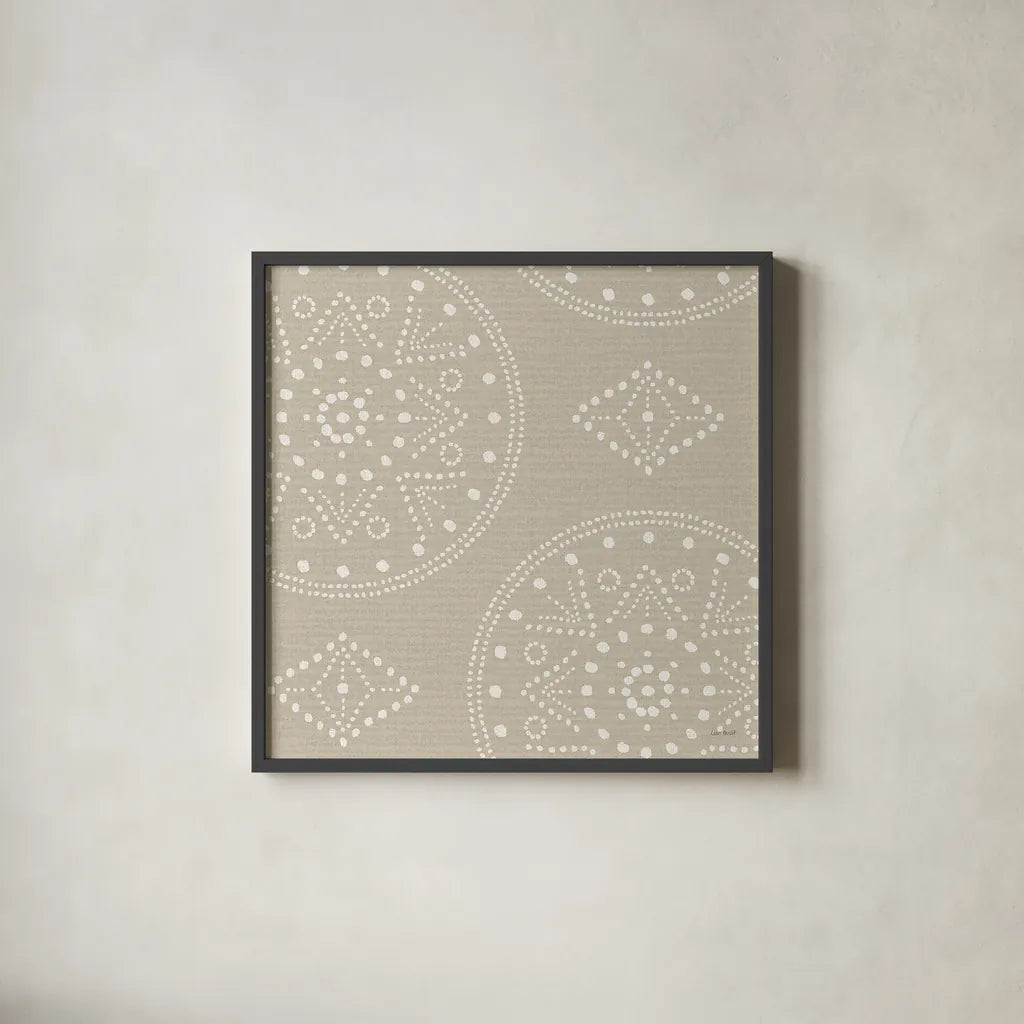 A Woodland Walk XXII by Lisa Audit. Shown in a sleek black glass frame for a contemporary gallery look. Available as an archival giclee rolled canvas, fine art paper, or poster print. SKU 33131a.