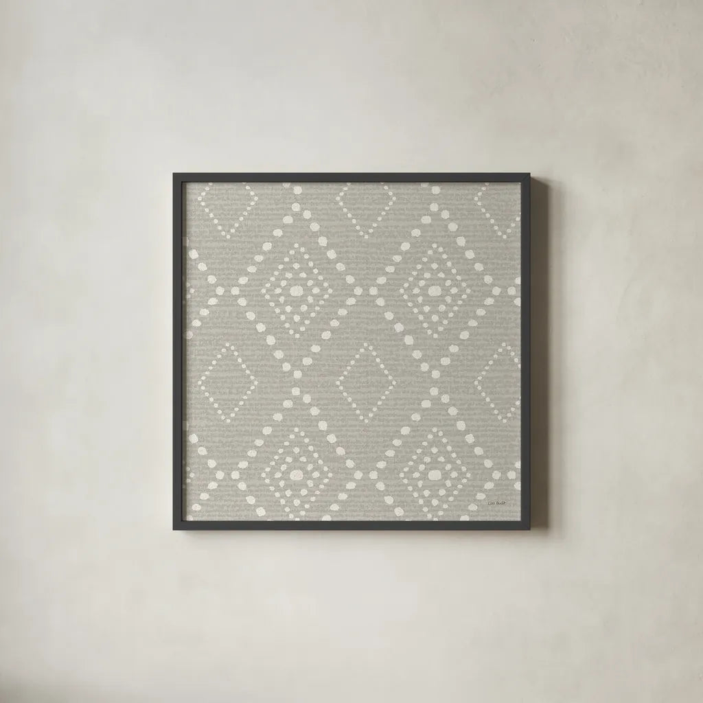 A Woodland Walk XXIII by Lisa Audit. Shown in a sleek black glass frame for a contemporary gallery look. Available as an archival giclee rolled canvas, fine art paper, or poster print. SKU 33132a.