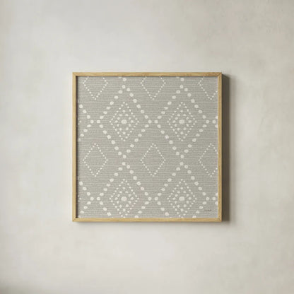 A Woodland Walk XXIII by Lisa Audit. Shown in a natural wood glass frame for a timeless modern aesthetic. Available as an archival giclee rolled canvas, fine art paper, or poster print. SKU 33132a.