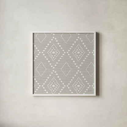 A Woodland Walk XXIII by Lisa Audit. Shown in a crisp white glass frame for a clean and minimalist style. Available as an archival giclee rolled canvas, fine art paper, or poster print. SKU 33132a.