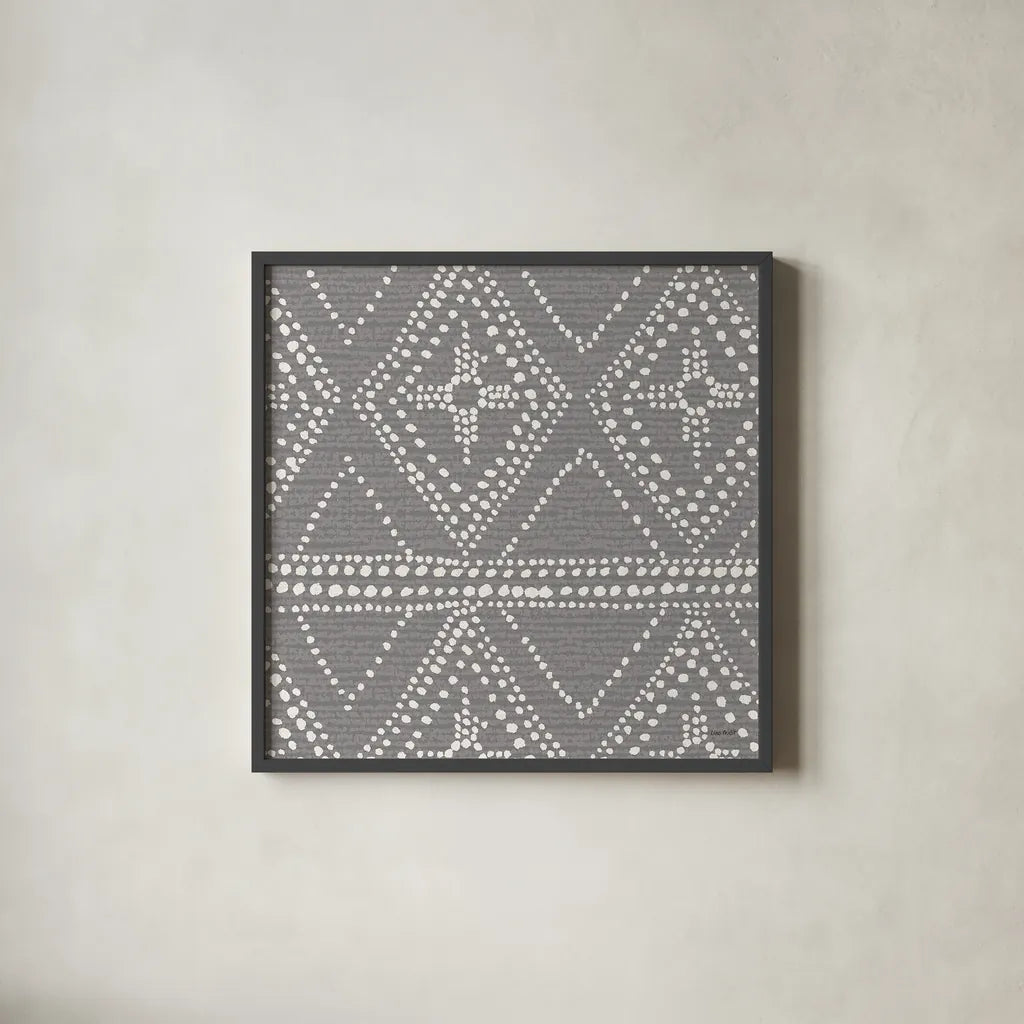 A Woodland Walk XXV by Lisa Audit. Shown in a sleek black glass frame for a contemporary gallery look. Available as an archival giclee rolled canvas, fine art paper, or poster print. SKU 33134a.