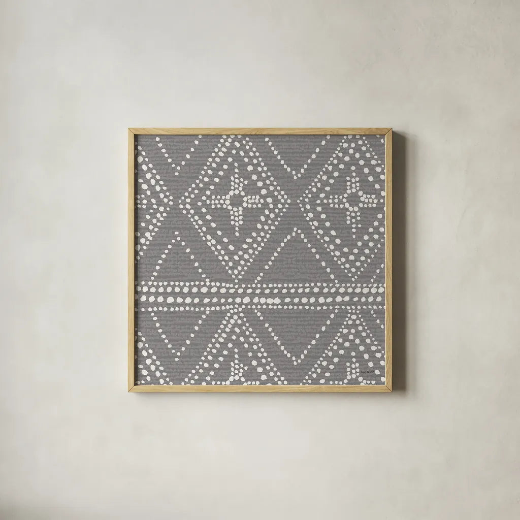 A Woodland Walk XXV by Lisa Audit. Shown in a natural wood glass frame for a timeless modern aesthetic. Available as an archival giclee rolled canvas, fine art paper, or poster print. SKU 33134a.