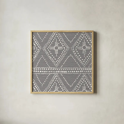 A Woodland Walk XXV by Lisa Audit. Shown in a natural wood glass frame for a timeless modern aesthetic. Available as an archival giclee rolled canvas, fine art paper, or poster print. SKU 33134a.