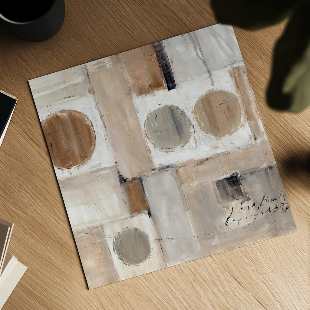 Abstract Balance V by Lisa Audit. Shown as a detailed flat fine art print, highlighting archival giclee quality. Available as an archival giclee rolled canvas, fine art paper, or poster print. SKU 14265a.