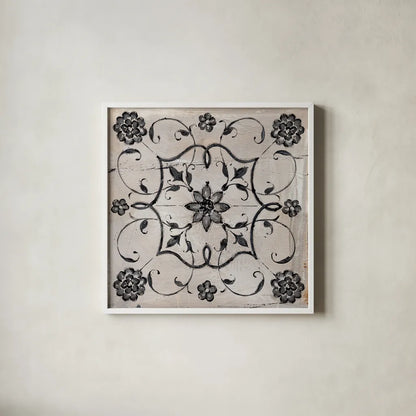 Abstract Balance XII by Lisa Audit. Shown in a crisp white glass frame for a clean and minimalist style. Available as an archival giclee rolled canvas, fine art paper, or poster print. SKU 14242a.