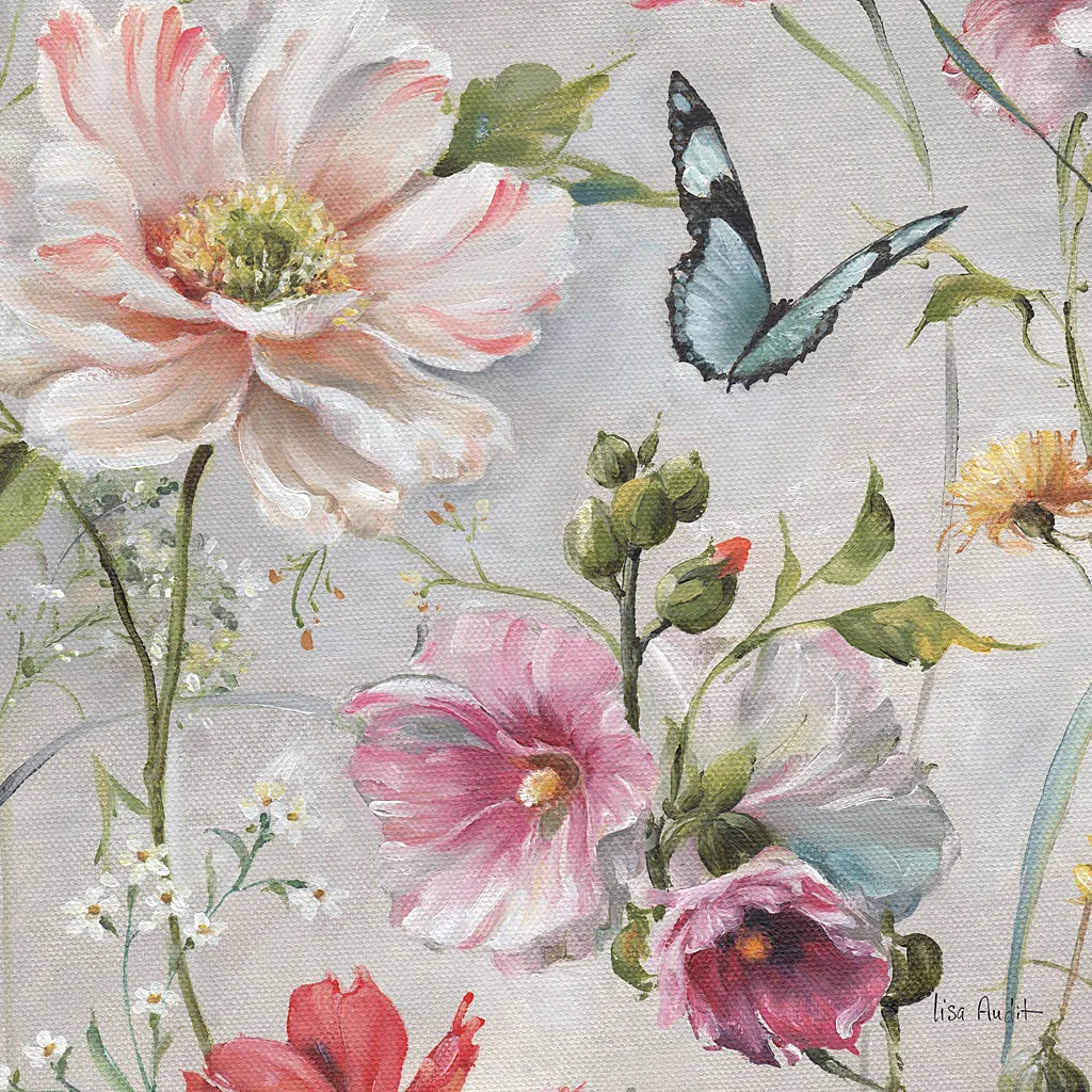 Antique Garden II by Lisa Audit. SKU 35188a. Archival Giclee Fine art print for wall decor.