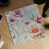 Antique Garden III by Lisa Audit. Shown as a detailed flat fine art print, highlighting archival giclee quality. Available as an archival giclee rolled canvas, fine art paper, or poster print. SKU 35189a.