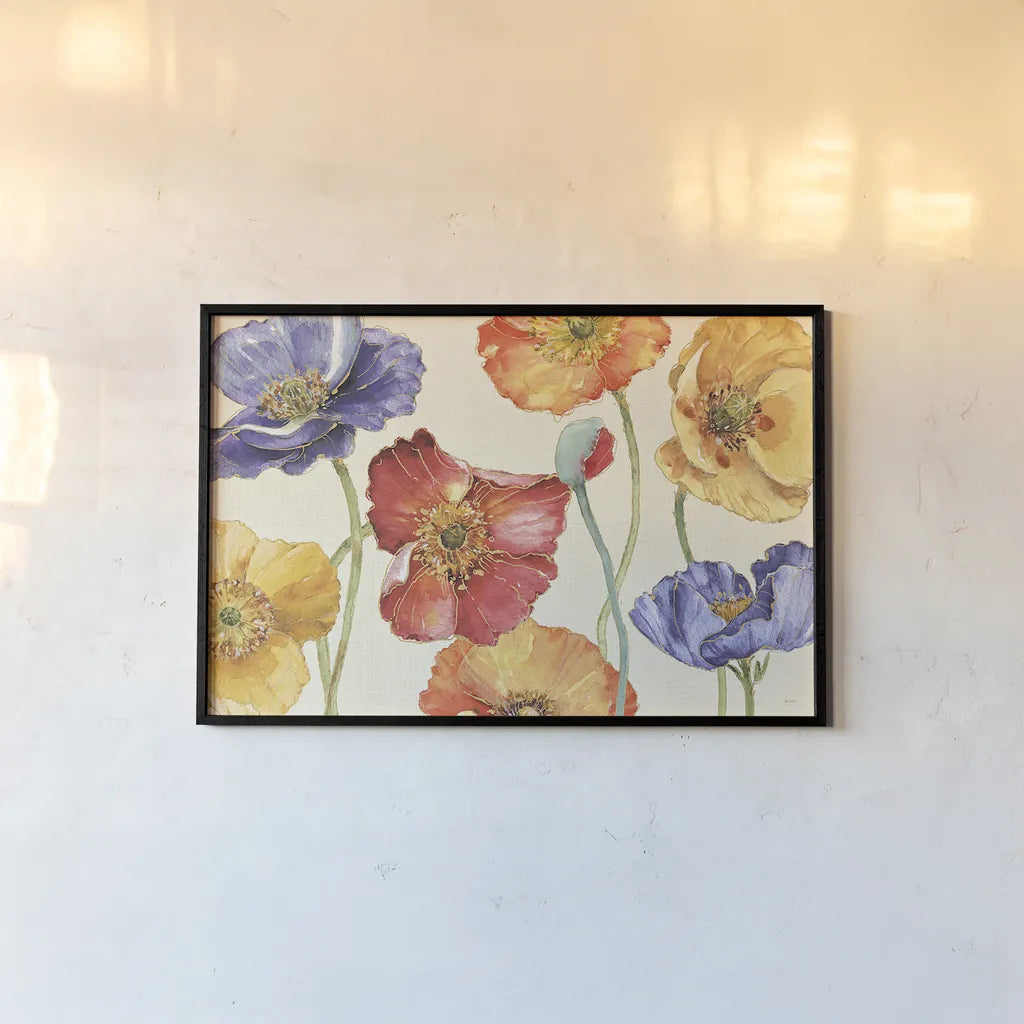 Autumn Softies by Lisa Audit. shown as a paper print in a black flame. Available as a archival giclee rolled canvas, fine art paper, or poster print. SKU 28713i.