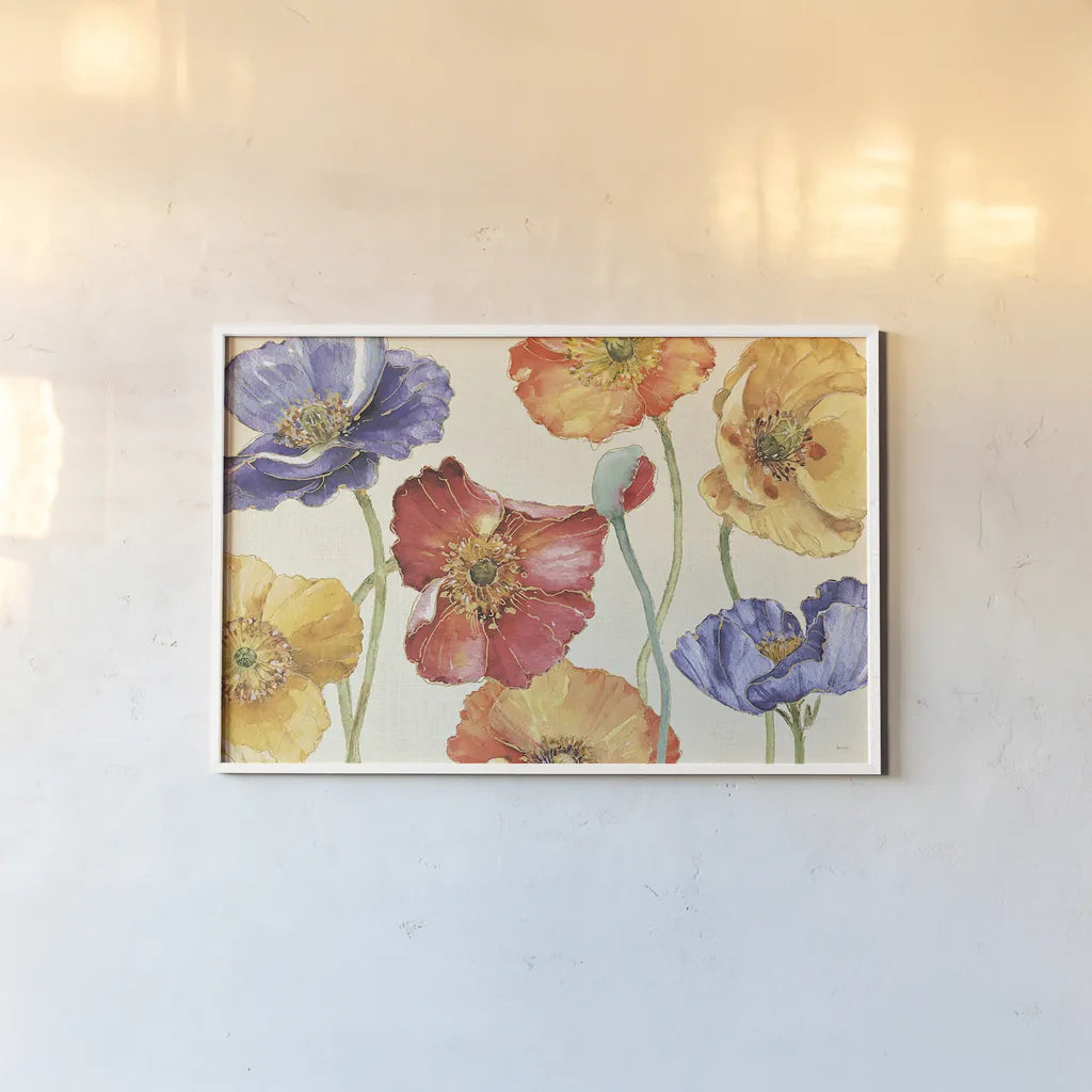 Autumn Softies by Lisa Audit. shown as a paper print in a white frame. Available as a archival giclee rolled canvas, fine art paper, or poster print. SKU 28713i.