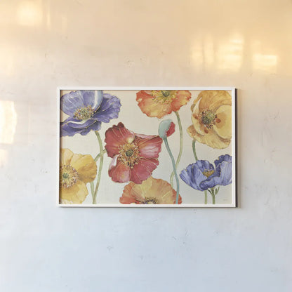 Autumn Softies by Lisa Audit. shown as a paper print in a white frame. Available as a archival giclee rolled canvas, fine art paper, or poster print. SKU 28713i.